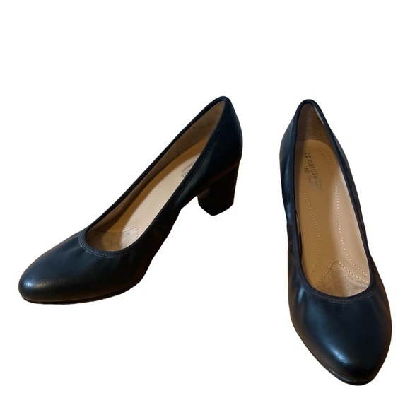 Naturalizer Shoes - Naturalizer Vegan Leather Naomi Ballet Block Heels, Sold out on QVC,  Size 7.5